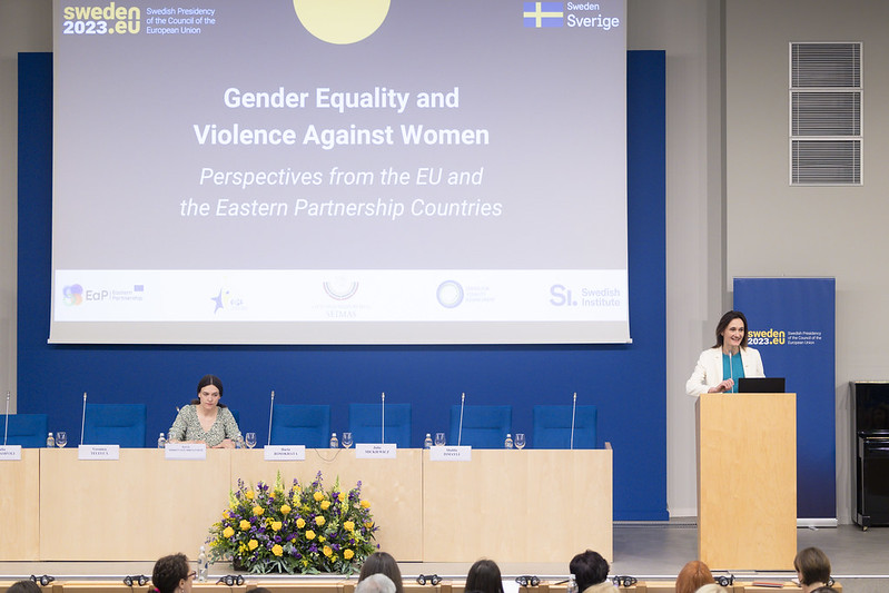 2023 05 26 </br> Konferencija „Lyčių lygybė ir smurtas prieš moteris: Europos Sąjungos ir Rytų partnerystės šalių perspektyvos“