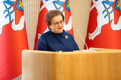 Europos audito rūmų narės Laimos Liucijos Andrikienės pranešimas Seime vykstančioje tarptautinėje konferencijoje „Lietuvos ateities ekosistemos plėtros perspektyva“