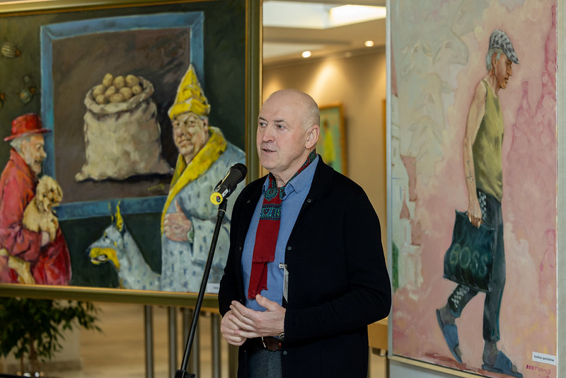 Audroniaus Vaidalausko tapybos paroda „Žvilgsnis į pasaulį“ (III rūmai)