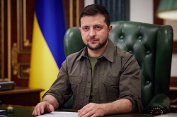 Apie 2022 metų Laisvės premijos laureatą Ukrainos Prezidentą Volodymyrą Zelenskį