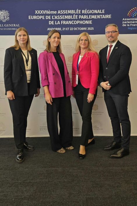 V.Turauskaitė Anne Lambelin FPA Europos regiono vadovė J.Šukevičienė Fatmir Leci FPA Europos regiono sekretorius.jpg