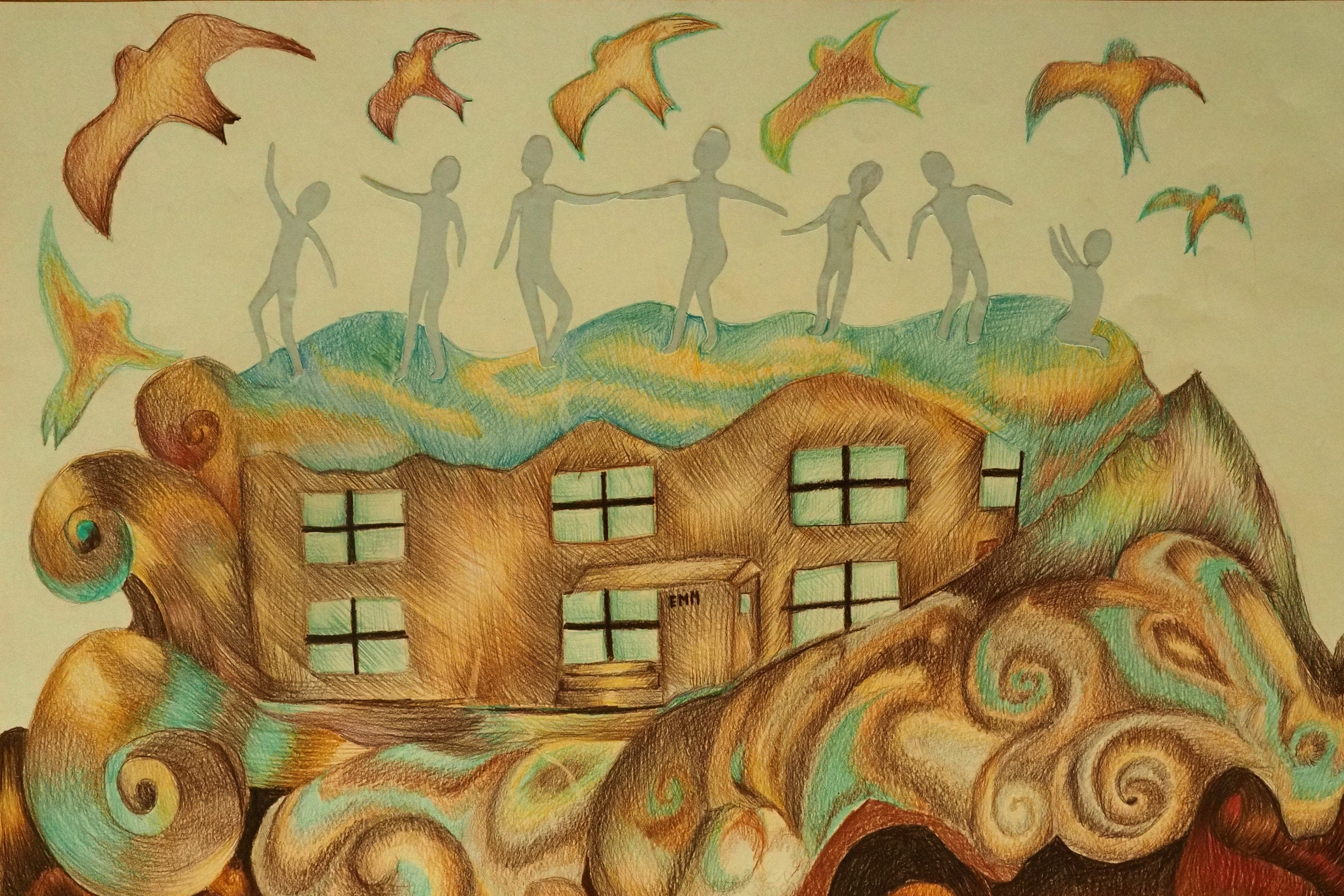 Elektrėnų meno mokyklos dailės skyriaus mokinių kūrybinių darbų paroda (III rūmai)