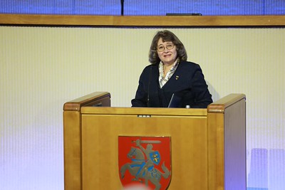 Seimo Laisvės premijų komisijos pirmininkė R. Baškienė: „Tomui Šernui buvo lemta įrodyti, kad mirtis pralaimi gyvenimui“