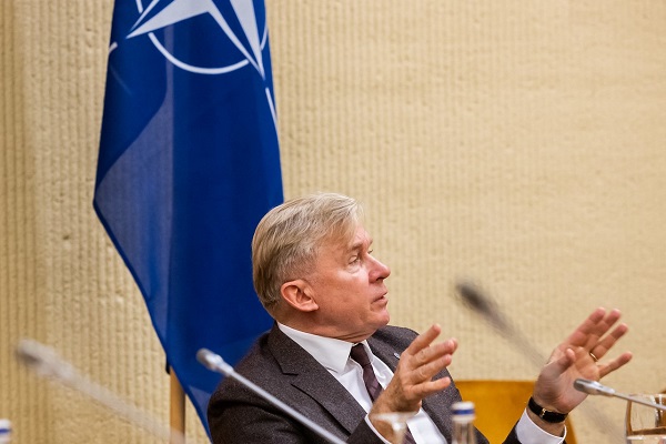 Seimo delegacijos NATO PA vadovas Audronius Ažubalis: pagrindinis transatlantinio forumo tikslas – suderinti sąjungininkų politinių veiksmų laikrodžius
