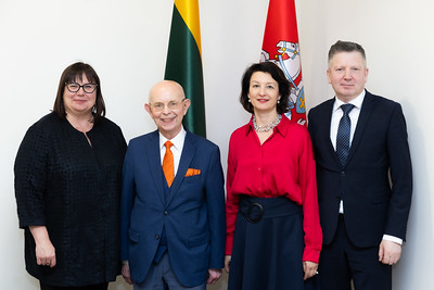 2026 04 14<br>Seimo Pirmininko pavaduotoja Orinta Leiputė susitiko su Pasaulio lietuvių bendruomenės valdybos nariais