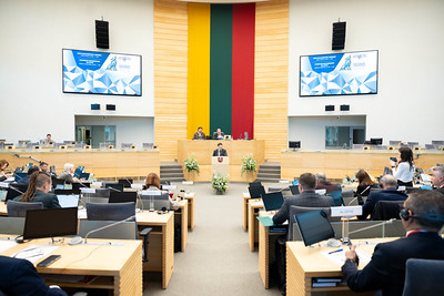 Lietuvos finansų ministras Kristupas Vaitiekūnas: „Šiandieninėje geopolitinėje aplinkoje Europos saugumas, atsparumas ir ilgalaikis stabilumas prasideda nuo jos rytinės sienos“
