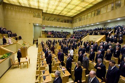 2009 m. kovo 11 d. iškilmingas posėdis 
