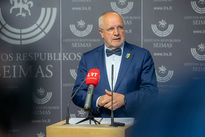 Seimo Pirmininkas susitiks su Lietuvos žurnalistų sąjungos vadovybe