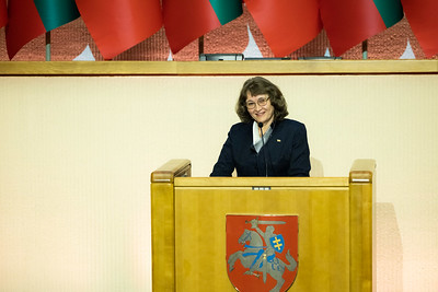 Seimo Laisvės premijų komisijos pirmininkė R. Baškienė: „Laisvė nėra savaime suprantama dovana – ji yra ilgų pastangų ir aukų rezultatas, ji – neįkainuojama vertybė“ (2025-01-13)