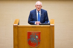 Tremtinys J. Milerius: „Be galo didžiuojuosi savo šeima, savo Lietuva, ir ne tik žodžiais, bet ir darbais“ (2022-06-14)