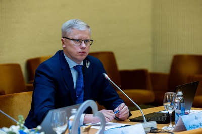 Baltijos Asamblėjos Prezidentas Andrius Kupčinskas: „Šiaurės ir Baltijos regiono šalys susiduria su iššūkiais, kylančiais formuojant savo saugumo ir gynybos sistemas“