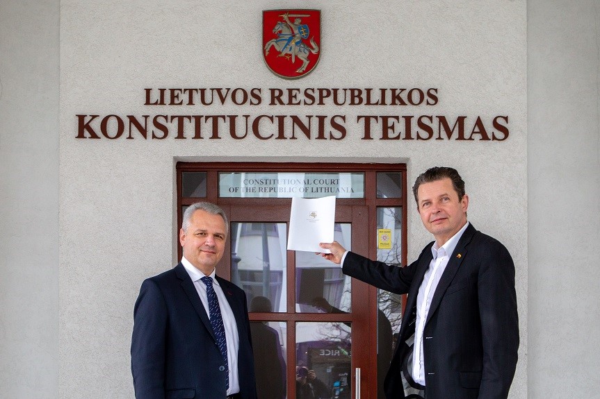 Seimo Darbo partijos frakcijos pranešimas: „Sprendimą dėl privalomojo testavimo vertins Konstitucinis Teismas“