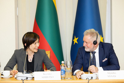 Tarptautinio valiutos fondo atstovai susitiko su Seimo Biudžeto ir finansų komiteto nariais: diskutuota apie krašto gynybos finansavimą ir galimus mokesčių sistemos pokyčius
