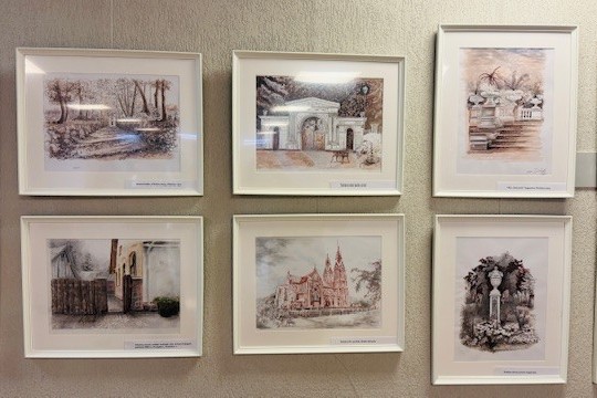 Jovitos Eidėnienės grafikos darbų paroda „Užburta Žemaitijos“ (III rūmai)