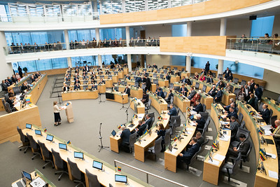 2022 10 27</br>Lietuvos konstitucijų sukakčių minėjimas Seimo posėdyje