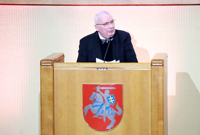Signataras A. Norvilas: „Vytauto Didžiojo asmenybės gylis negali neįkvėpti, jo darbai negali nesuvienyti, tai negali nekelti pasididžiavimo“ (2026-03-11)