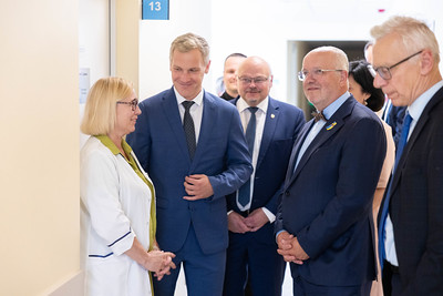 2026 07 30<br>Seimo Pirmininko Juozo Oleko vizitas Joniškio ir Pakruojo rajonuose