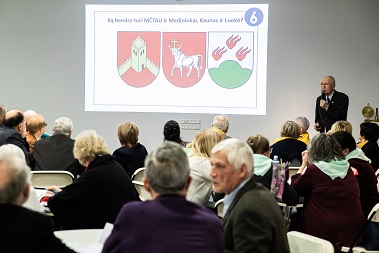 2020-02-28 Quiz among the teams from Medardas Čobotas University of the Third Age 