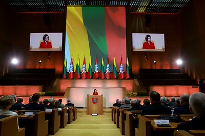 Moldovos Respublikos Prezidentė Maja Sandu: „Atmintis yra labai svarbi, kaip atsparumo forma, nacionalinės gynybos forma“