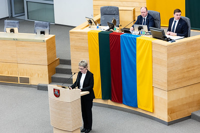 Generalinė prokurorė kreipėsi į Seimą dėl Seimo nario Arūno Dudėno teisinės neliečiamybės panaikinimo