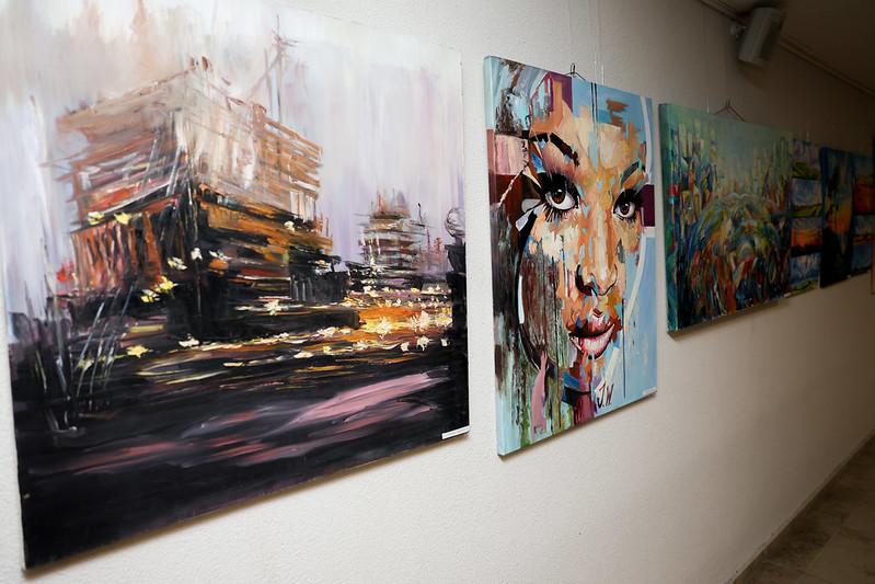 Paroda „Čiurlionio aidai: spalvos ir formos dialoge“ (II rūmai prie kavinės)