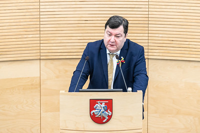 Seimas pareiškė padėką pirmosioms Lietuvos Nepriklausomybę pripažinusioms Islandijai ir Danijai (2021-03-10)