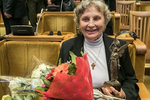 2017 metų Laisvės premijos laureatė Nijolė Sadūnaitė