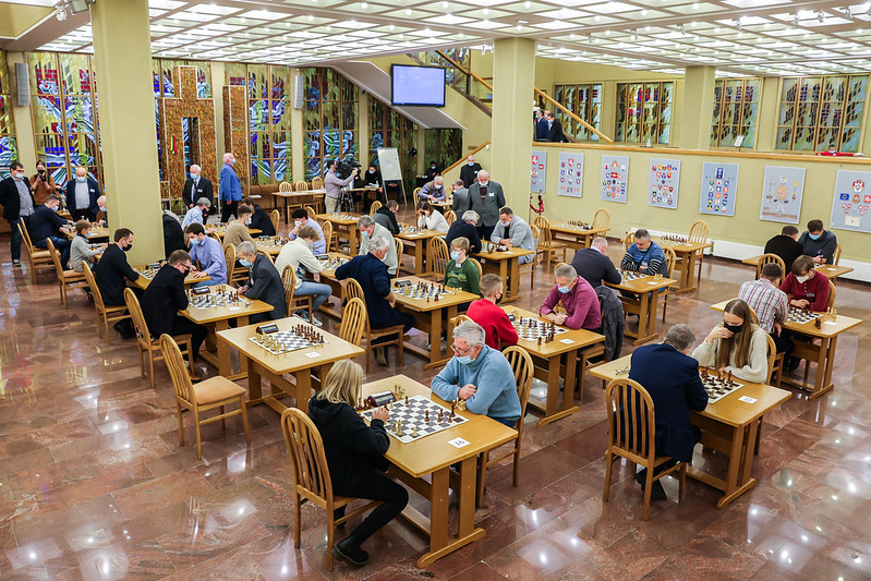 2021 10 09</br>27-osios tradicinės šachmatų varžybos „Lietuvos Respublikos Seimo taurė – 2021“