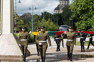 Vėliavų pakėlimas Gedulo ir vilties dieną (2026 06 14)