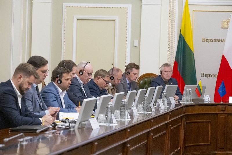 Seimo delegacija Kyjive: tęsiamas Liublino trikampio formato bendradarbiavimas žemės ūkio srityje