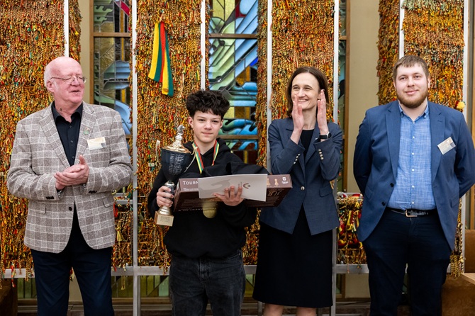 Seime apdovanoti šachmatų varžybų „Seimo taurė 2026“ nugalėtojai