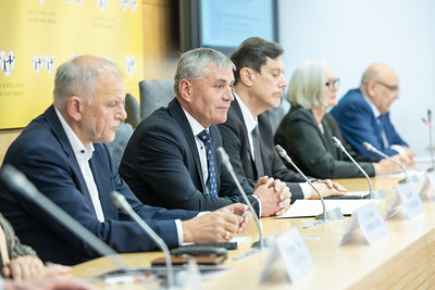 2025 06 27</br>Spaudos konferencija, skirta tarptautinei konferencijai „Lietuvos kultūros kongresui – 100“ pristatyti