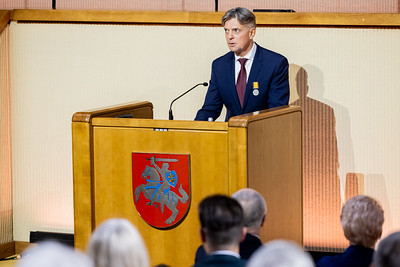 Aukščiausiosios Tarybos Apsaugos skyriaus pareigūnas Saulius Vincentas Tulevičius: „Laisvė prasideda žmogaus širdyje, o įtvirtinama stipria ir išmintinga valstybe“