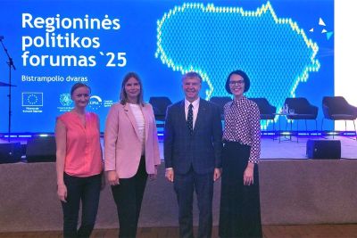 Valstybės valdymo ir savivaldybių komiteto atstovai dalyvauja Regioninės politikos forume