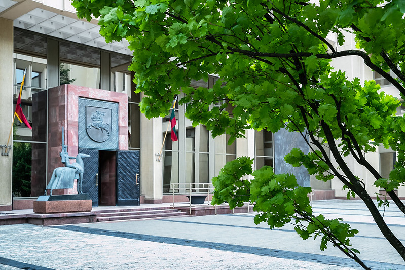 Grand Courtyard of the Seimas opened for residents and guests of the capital city