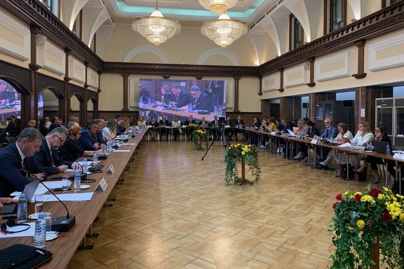 Seimo Pirmininko pavaduotojas Andrius Mazuronis dalyvauja XI Pietryčių Europos šalių bendradarbiavimo proceso Parlamentinės Asamblėjos plenarinėje sesijoje
