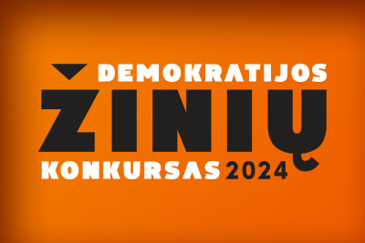Prasidėjo moksleiviams ir suaugusiems skirtas Demokratijos žinių konkursas