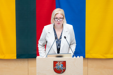 A. Norkienė paskirta Seimo Pirmininko pavaduotoja