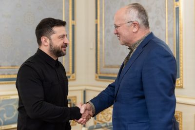 Seimo Pirmininkas J. Olekas Kyjive susitiko su Ukrainos vadovais