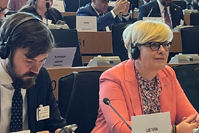 R. Baranovas ir I. Šimonytė Briuselyje: ES plėtra neturi tapti reformų diskusijų įkaite