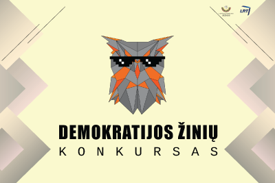 Moksleiviai kviečiami pasitikrinti žinias Demokratijos žinių konkurse
