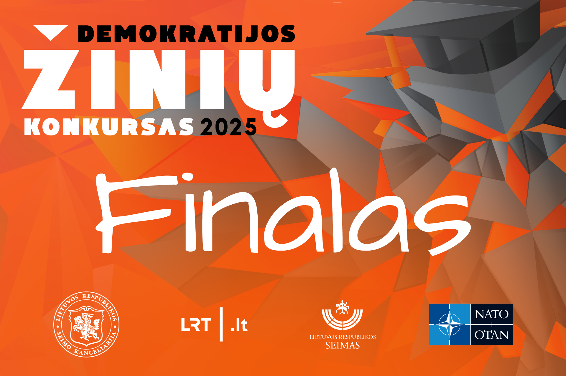Susirungs Demokratijos žinių konkurso finalininkai