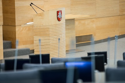 Rugpjūčio 21–26 dienomis Seimas rinksis į neeilinę sesiją