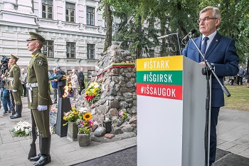 Kita informacija apie 2018 m. Gedulo ir vilties, Okupacijos ir genocido dienų minėjimo renginius