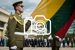 2016 m. birželio 14 d. valstybės vėliavos pakėlimo ceremonijos nuotraukos