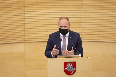 Išrinktas naujas Seimo Darbo partijos frakcijos seniūnas
