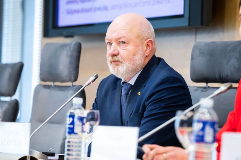 Seimo Liberalų sąjūdžio frakcijos pranešimas: frakcijai Seime toliau vadovaus Eugenijus Gentvilas