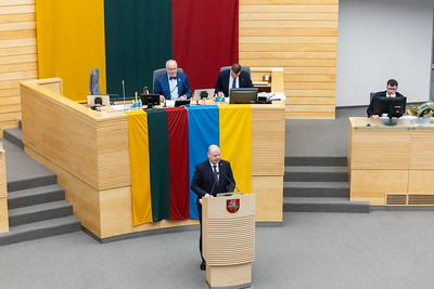 Seimo Pirmininko Sauliaus Skvernelio įžanginis žodis prasidedant pavasario sesijai