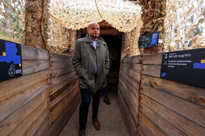 Seimo Europos reikalų komiteto pirmininko pavaduotojas Arminas Lydeka dalyvavo COSAC pirmininkų vizite Kyjive