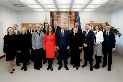 2025 02 12</br>Seimo Pirmininko susitikimas su Teisėjų taryba